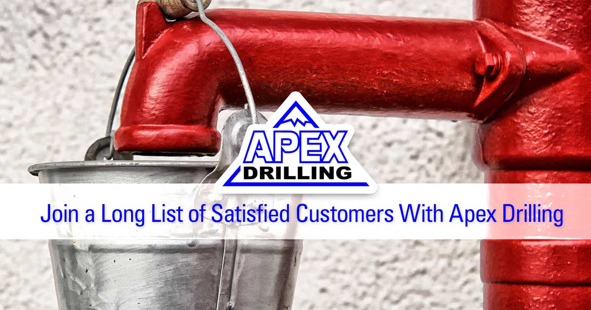 Join a Long List of Satisfied Customers With Apex Drilling